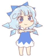 cirno embodiment_of_scarlet_devil fairy full_bodied platter template wings // 812x996 // 27.6KB