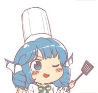 alternate_headwear chef chef_hat double_dealing_character spatula wakasagihime weapon // 850x800 // 33.7KB