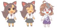 alternate_outfit double_dealing_character evil full_bodied glasses imaizumi_kagerou knife scary tanned_skin urban_legend_in_limbo usami_sumireko weapon // 2203x1078 // 223.2KB