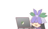 computer drooling eggplant food kochiya_sanae laptop meme mountain_of_faith sweating template unfinished_dream_of_all_living_ghost vegetable yomotsu_hisami zun_style // 1600x955 // 309.4KB