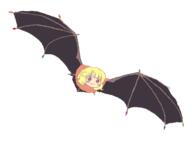 bat embodiment_of_scarlet_devil fang flandre_scarlet flying hybrid mini_gyate wings // 2979x2191 // 280.1KB