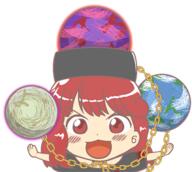 forward_facing hecatia_lapislazuli legacy_of_lunatic_kingdom planet // 414x370 // 151.8KB